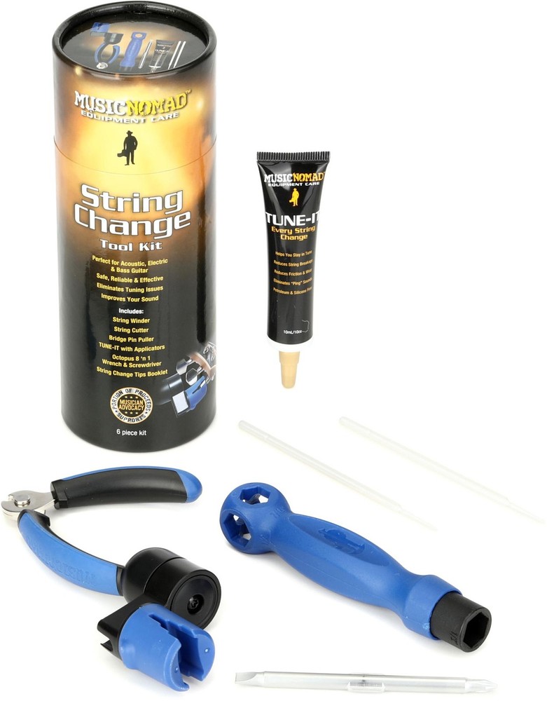 MusicNomad String Change Tool Kit (3-pack) Bundle