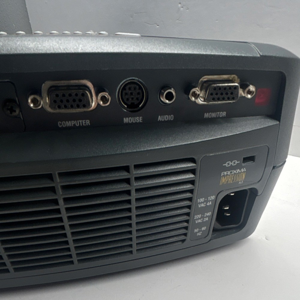Proxima Impression A2 Desktop Projector, VGA S-Video, Built-in Speakers