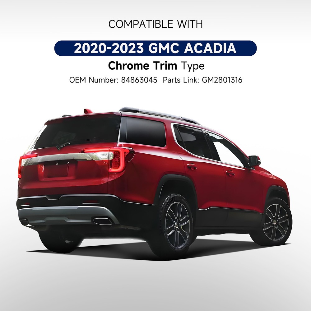 For 2020-2023 GMC Acadia Denali SL SLE SLT LED Tail Light Outer Right Passenger