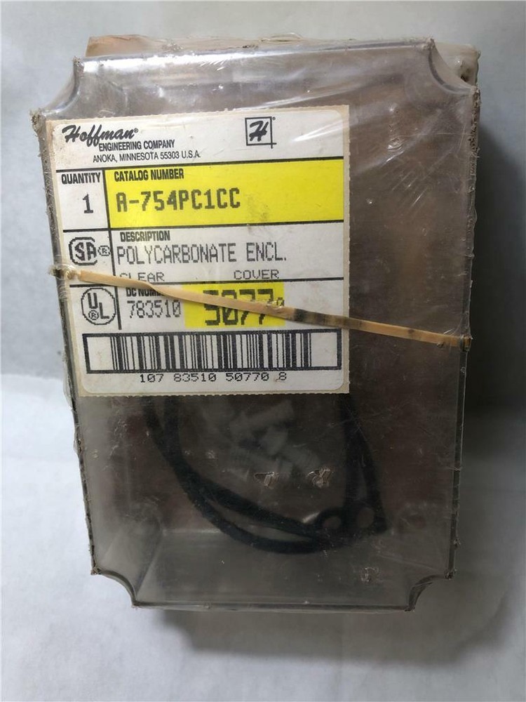 Hoffman Polycarbonate Enclosure A-754PC1CC