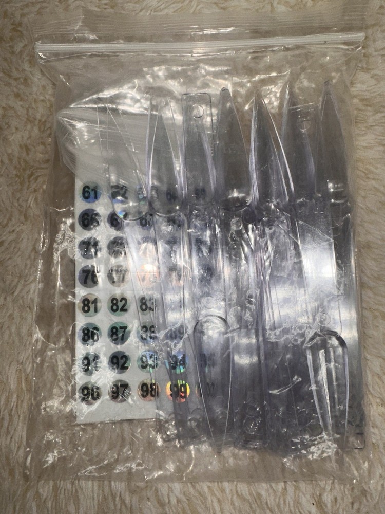 Nail swatch sticks 43 Piece