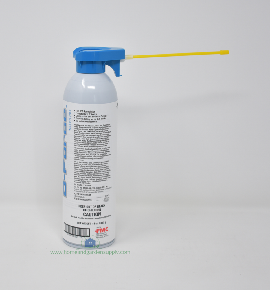 FMC D-Force Aerosol Insecticide Controls Bed Bugs Spiders Pests