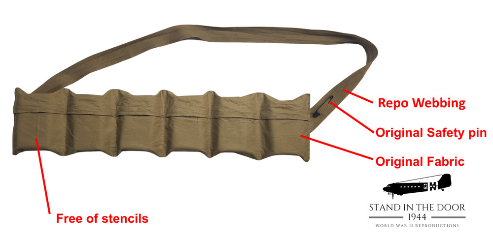 M1 Garand Bandoleer (original fabric)