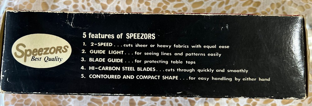 Vintage Scissors Electric.