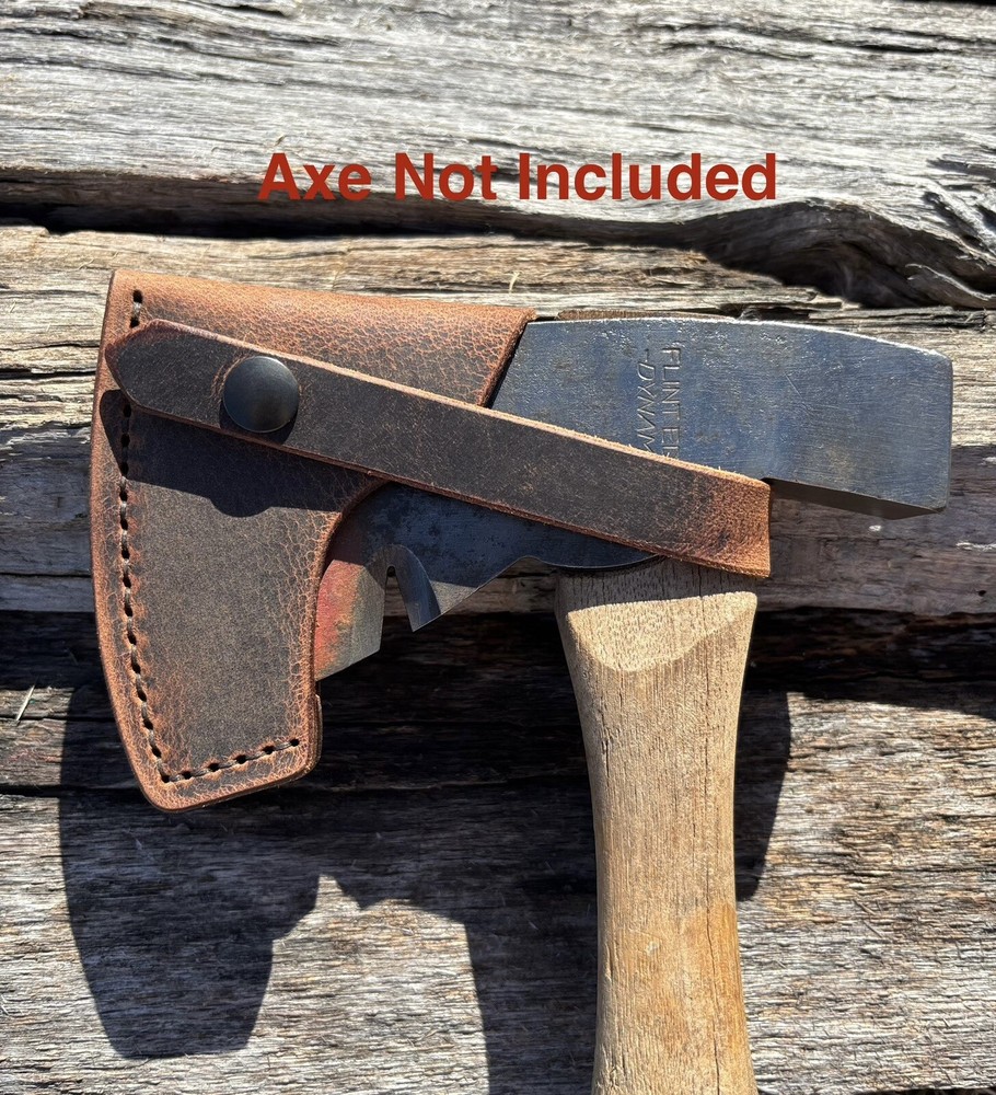 True Temper Flint Edge Dynamic Hatchet Leather Sheath Mask (Axe NOT Included)