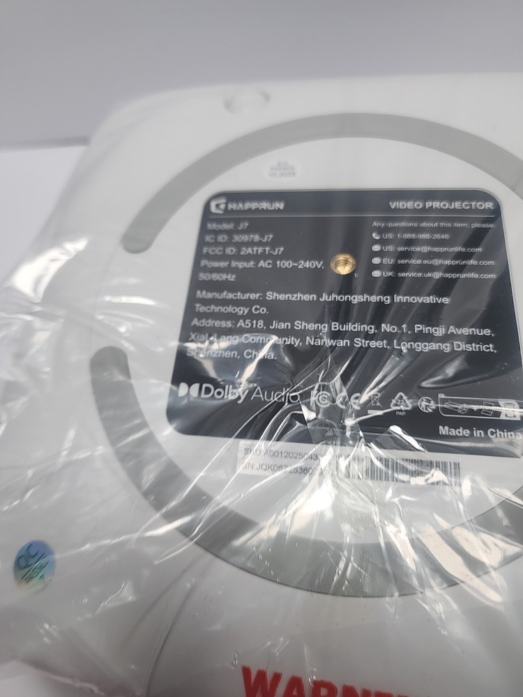 Happrun Video Projector J7