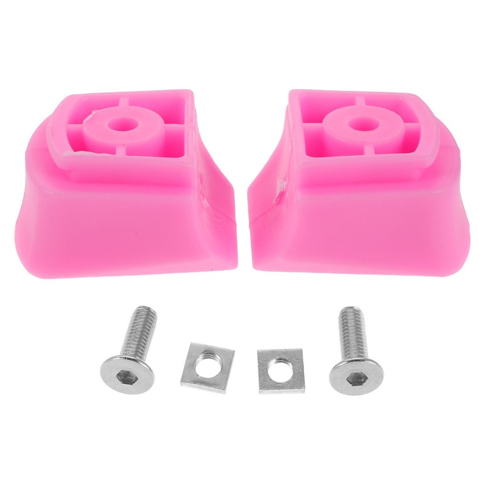 2pcs Inline Roller Skates Brake - Pink Stopper Block Replacement Skate