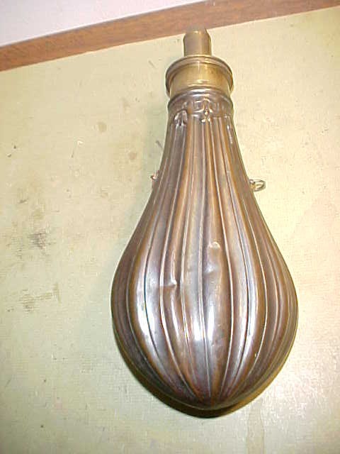 Vintage Black Powder Flask