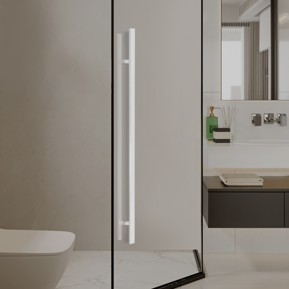 Stainless Pull Handles Double Sided Sliding Door Handle H-shaped Door Handle