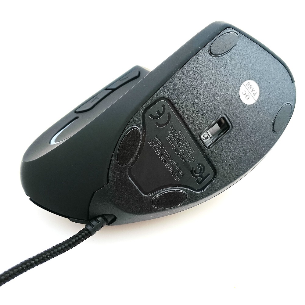 Vertical Optical Mouse USB Wired PC Laptop Mice Natural Position Control 3 DPI