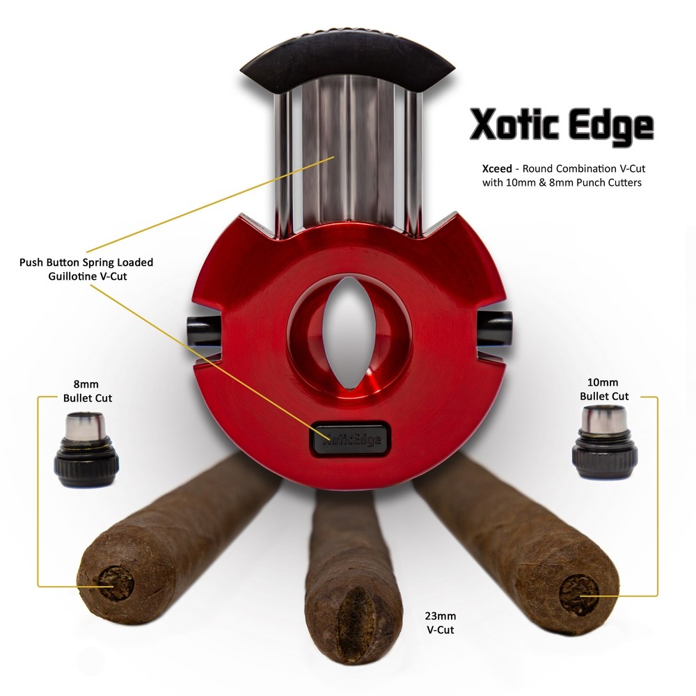 XoticEdge Xceed V-Cut (Red)