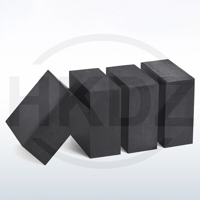 Black Rubber Sheets Pad Vibration Damping Wear Buffer Pads Thickess 5mm -50mm