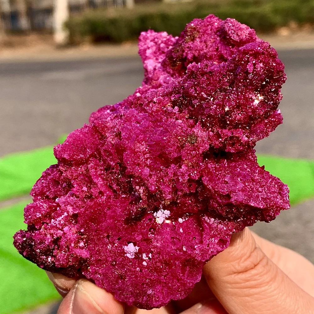 230G Natural Rough Red Corundum Phlogo Pit Mineral Spirits Ruby RawGemstone