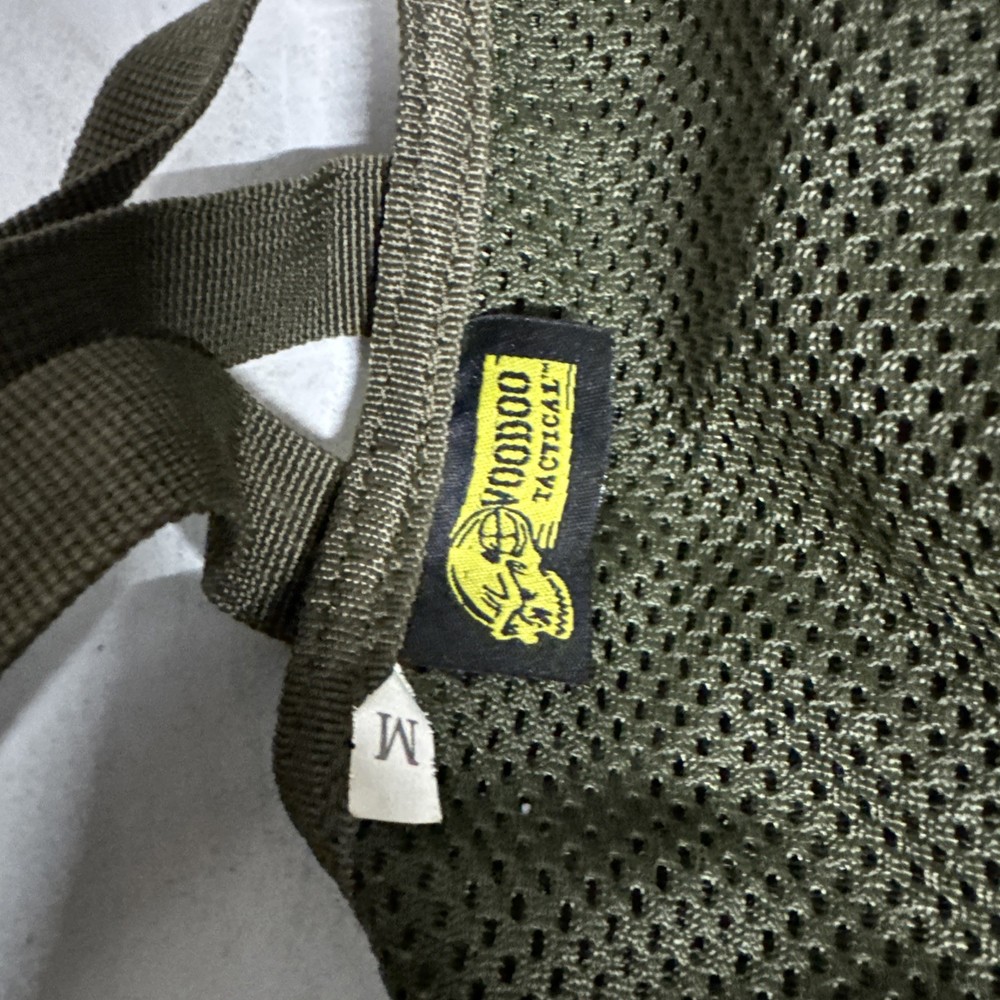 Voodoo Tactical Load Bearing Vest green Army Adjustable Size MEDIUM MINT