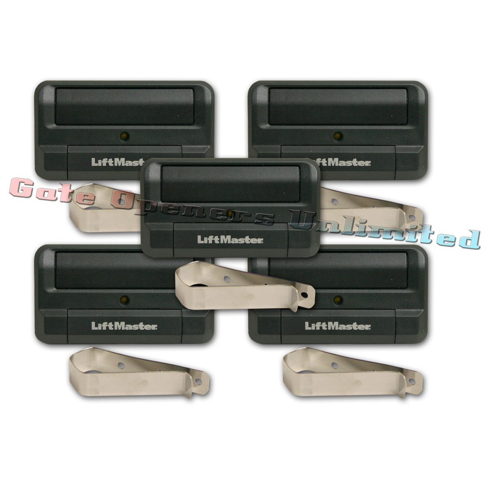 Liftmaster Gate Operators 811LM 5-Pack Remote Control Gate Opener Security+ 2.0