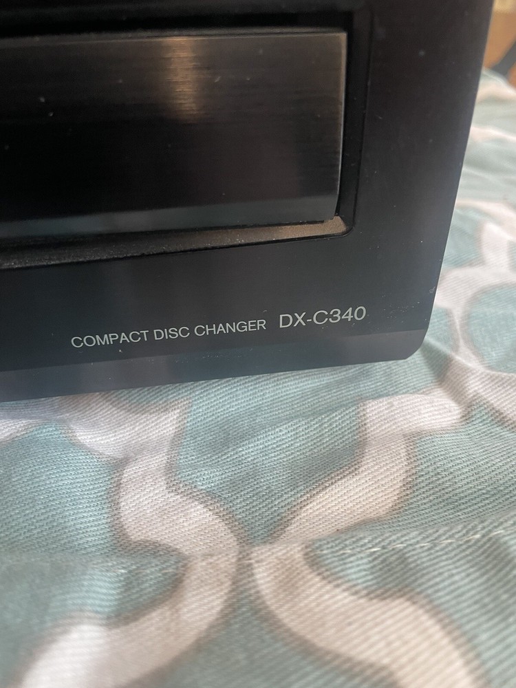 Onkyo DX-C340 6 Disc CD Player Carousel Compact Disc Changer No Remote TESTED