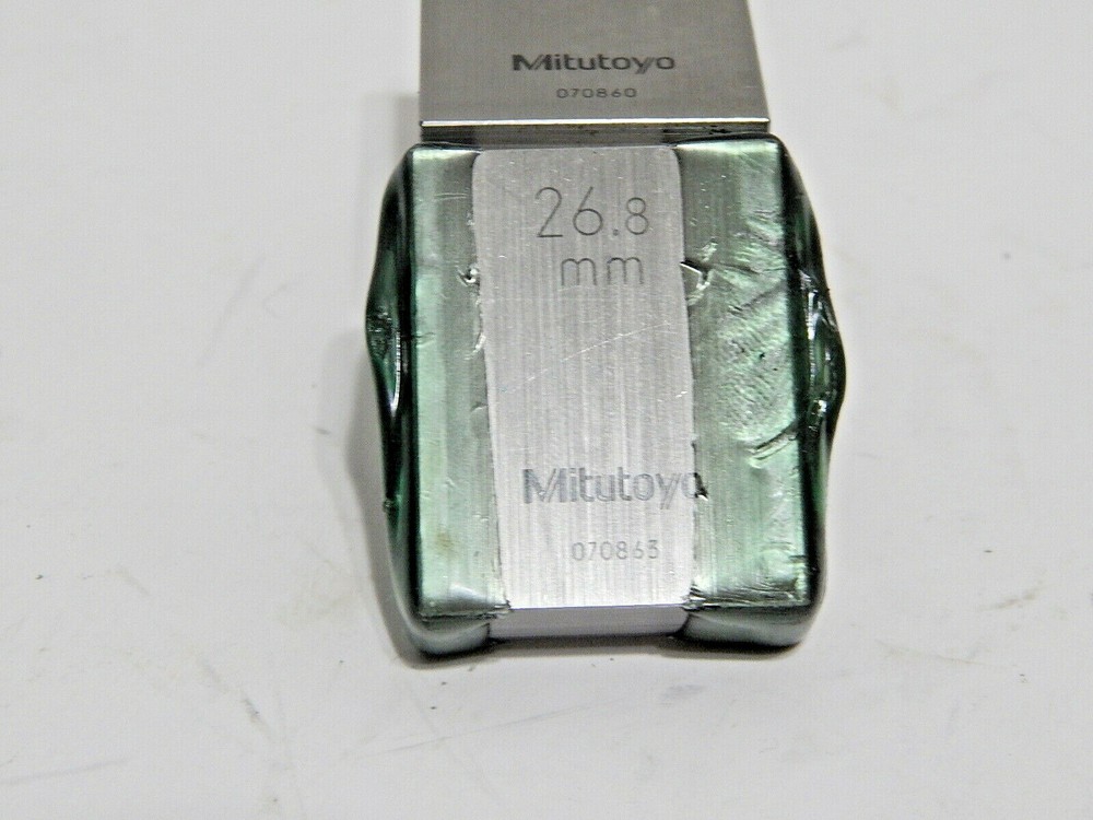 MITUTOYO 26.8 MM GAGE BLOCK
