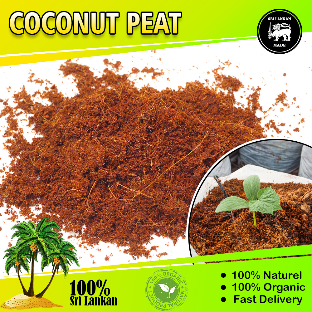Coco Peat Coir Pith Compost Hydroponic Organic Dry Natural Growing Media Soil