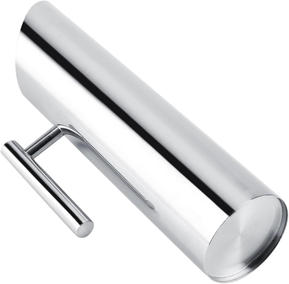 Stainless Steel 2L Serving Pitcher with Ice Guard