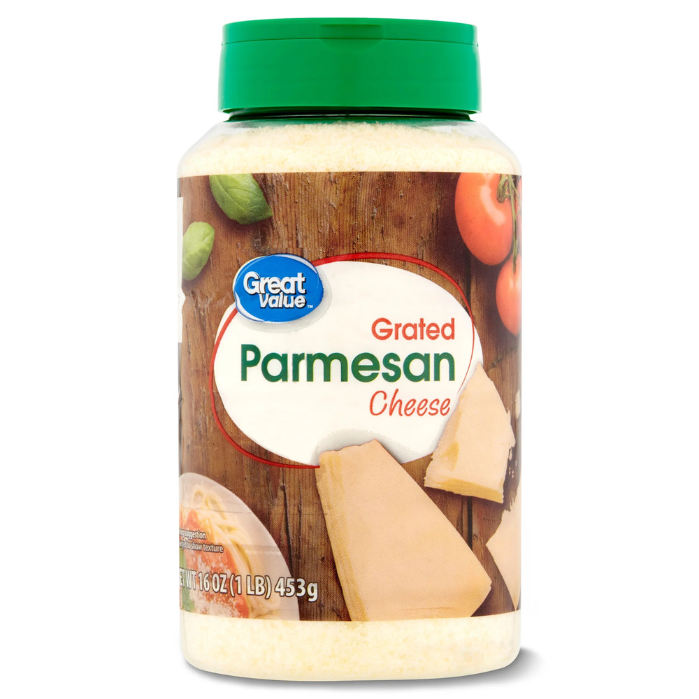 Grated Parmesan Cheese, 16 Oz Bottle