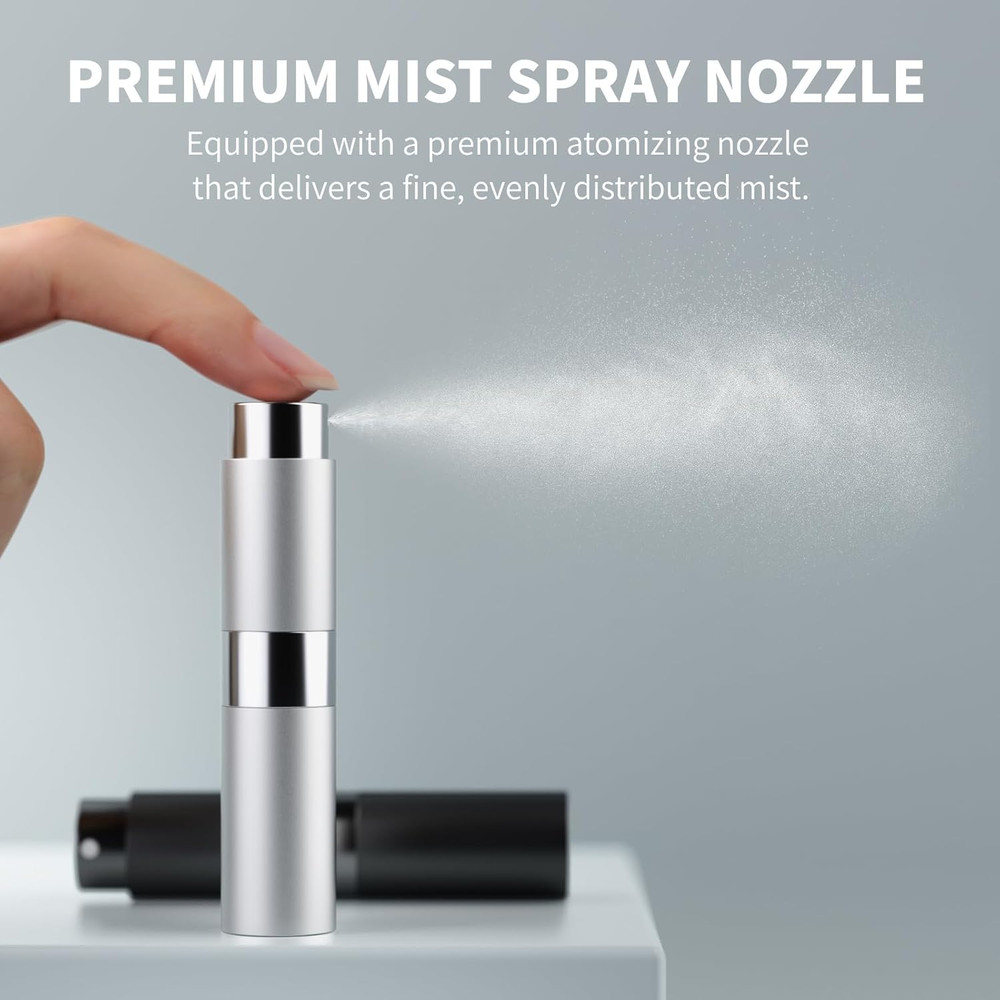 8Ml Travel Perfume Atomizer Bottles Refillable – Mini Perfume Spray Bottles with