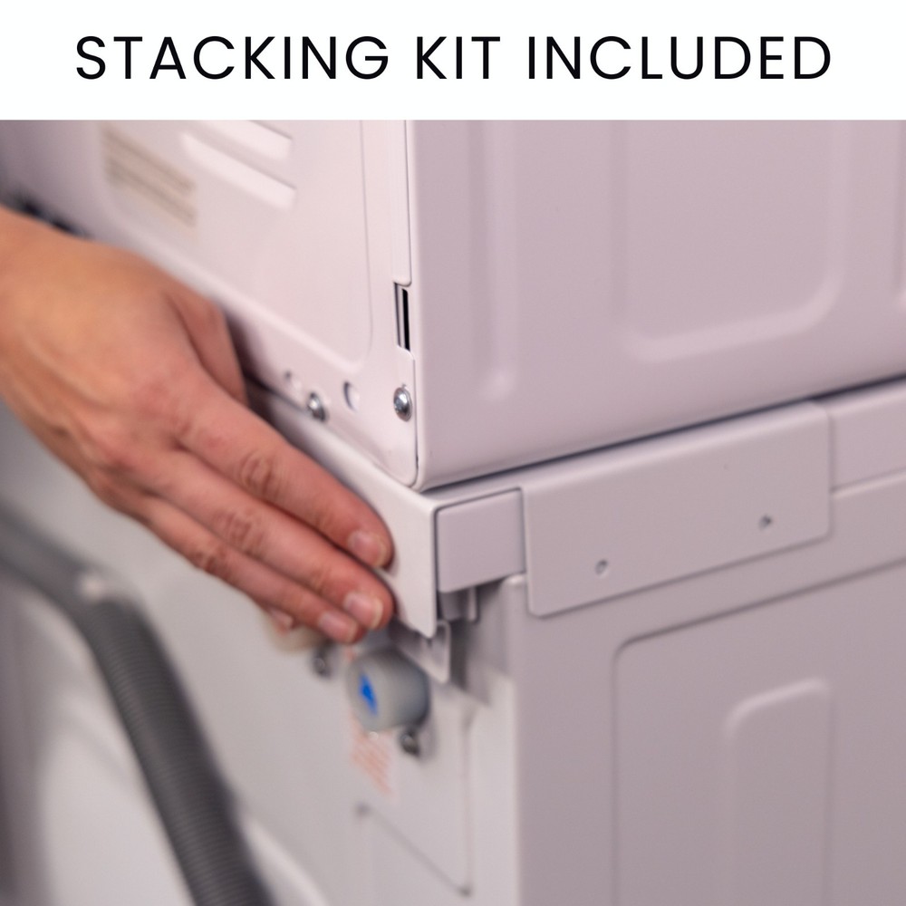 Equator PREMIUM STACKABLE 15 Lbs Washer 1.62cf 110V+Vented DIGI Dryer 3.5cf 110V