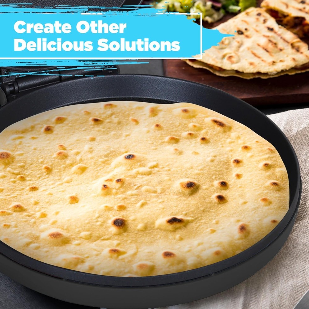 Countertop Pizza Maker 12 inch Pizzas Machine Newly improved Cool-touch Handle
