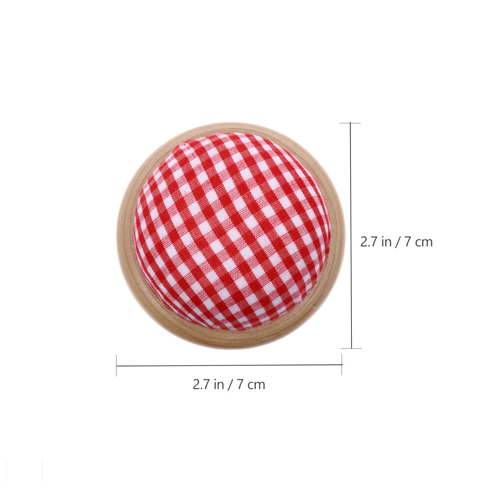 2PCS Cross Storage Bag Handcraft Sewing Tools Organizer Pin Pouch