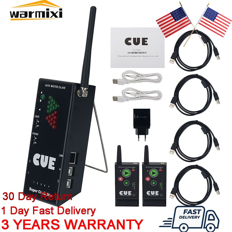 Super Cuelight Presenter Remote 1 Receiver + 2 Transmitters for Presentation