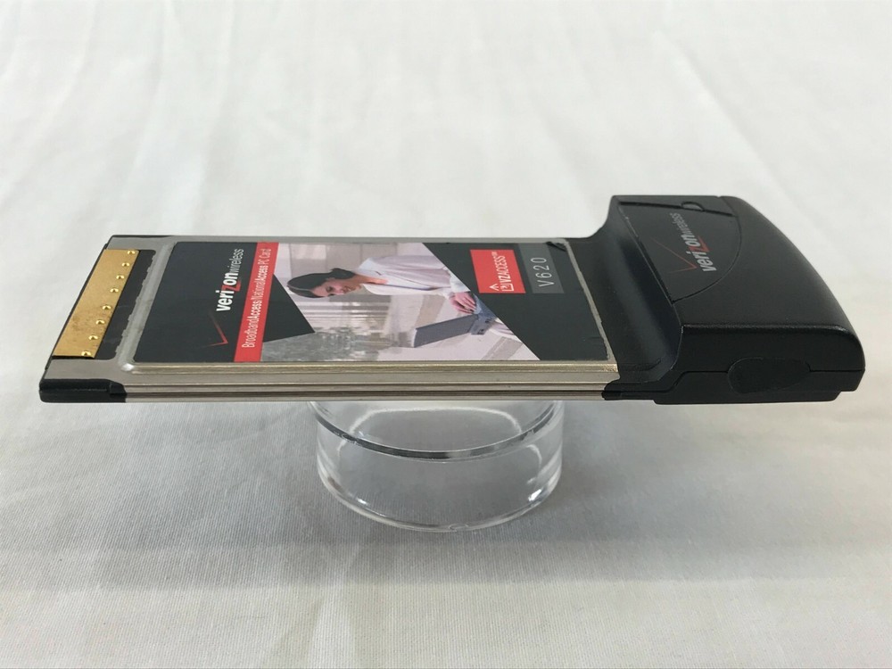 Verizon Wireless PC Card Broadband Access V620 Qualcomm National Access UNTESTED