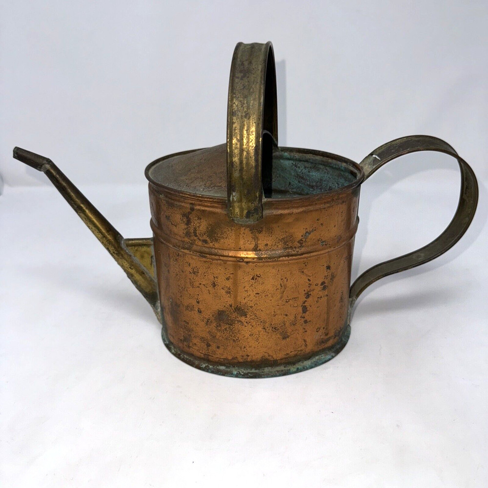 Antique Artisan Copper 9" Watering Can
