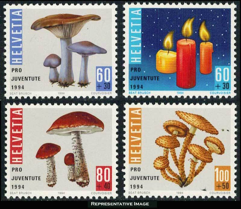 Switzerland Scott B599-B602 Mint never hinged.