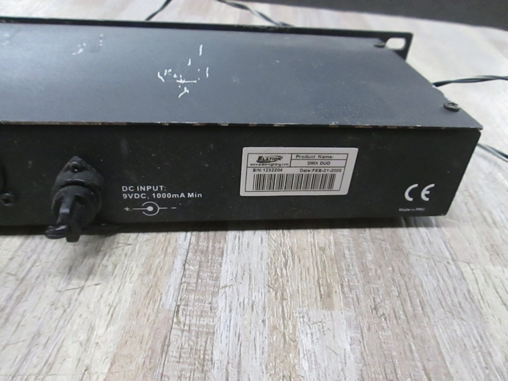 ELATION - DMX DUO - LIGHT CONTROL AND RECORD W/ CHARGER