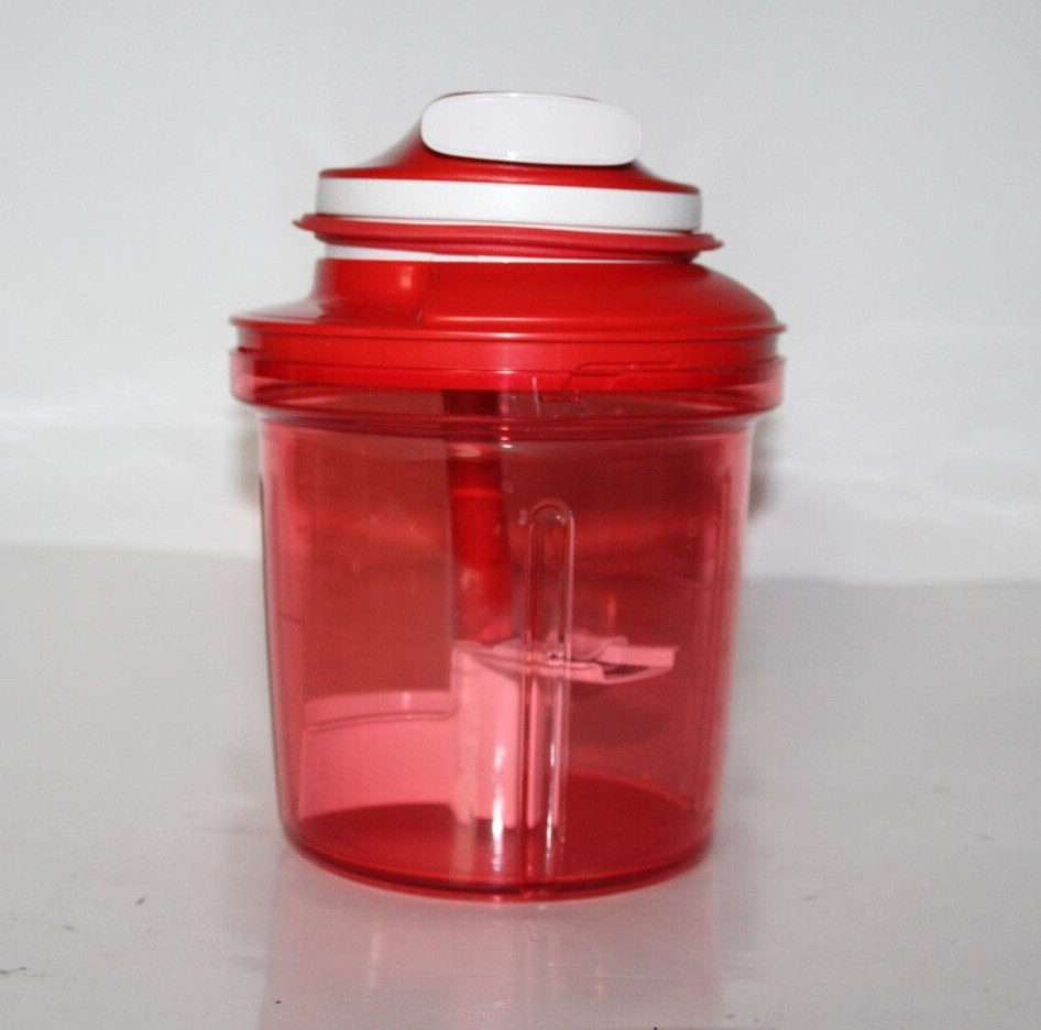 TUPPERWARE Supersonic Choppers Red