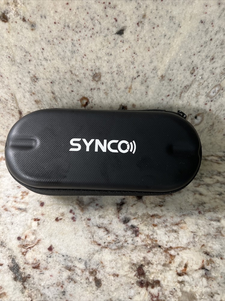 Wireless Lavalier Microphone Mic SYNCO G1 A1 Pro with Charging Case Audio Video
