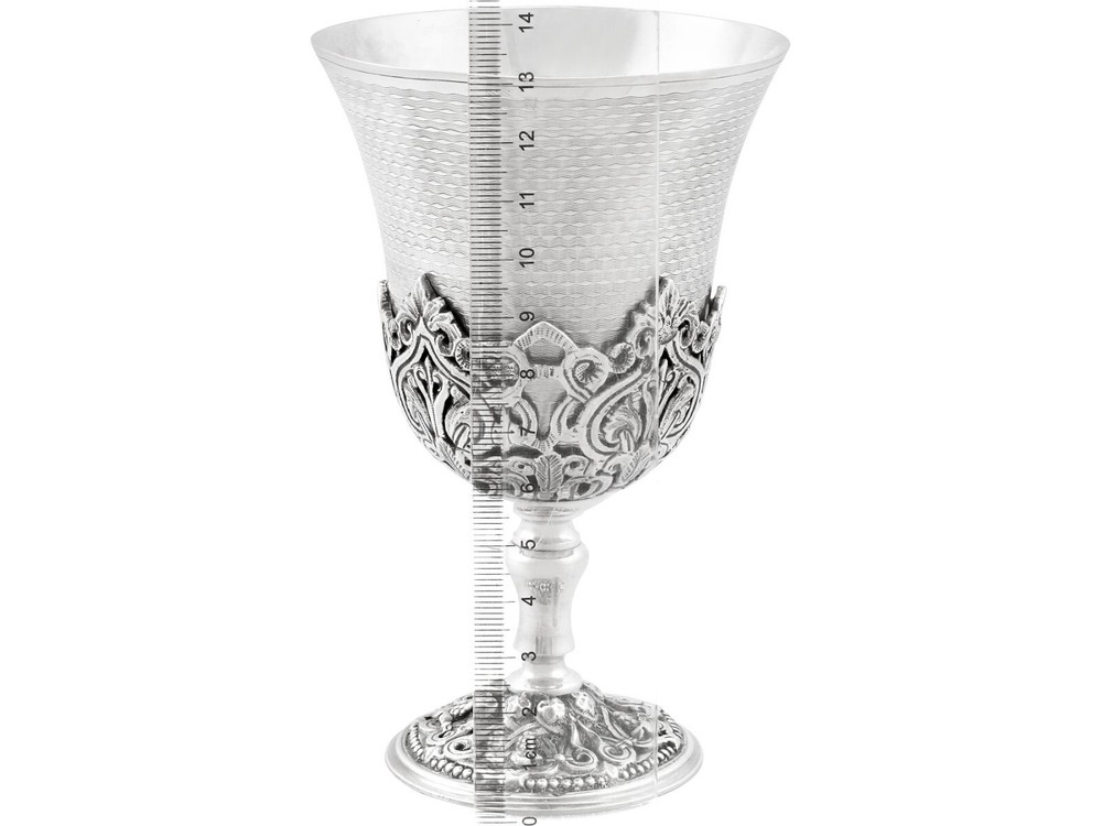 Turkish Silver Goblets - Antique Circa 1880