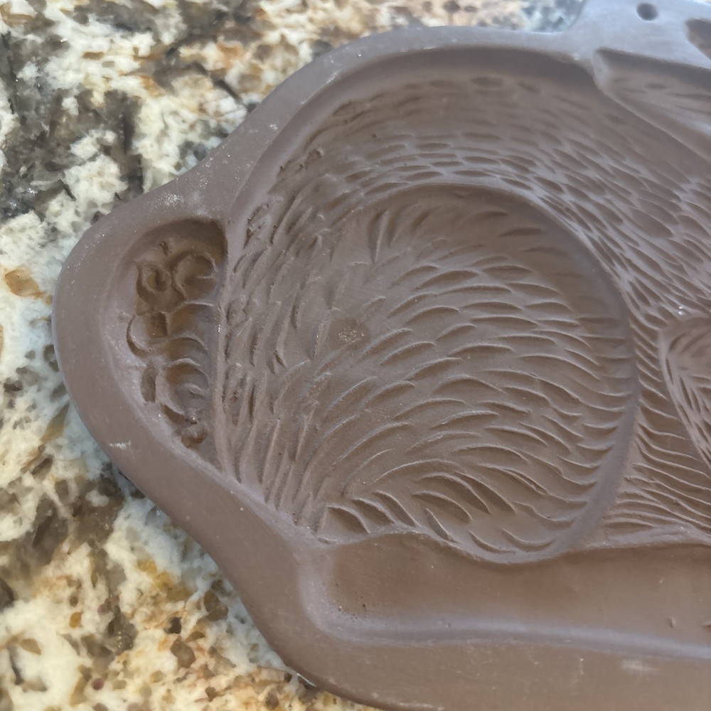 Hartstone Pottery 1989 Rabbit Bunny Cookie Shortbread Mold Easter