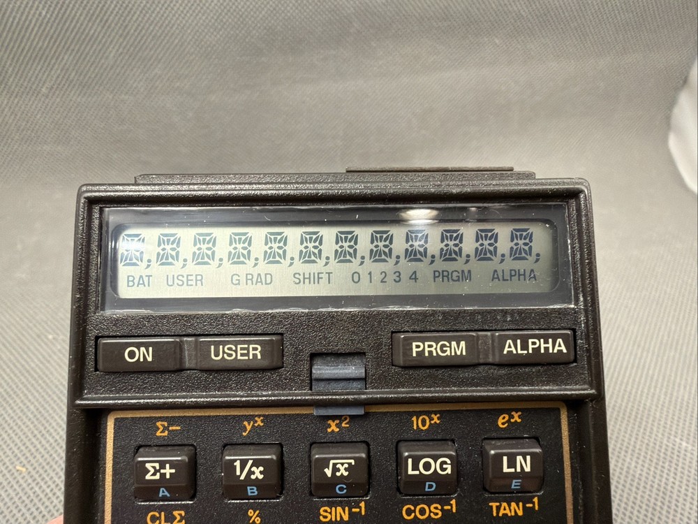 HP-41CX Calculator, Half Nut Version, Excellent Condition