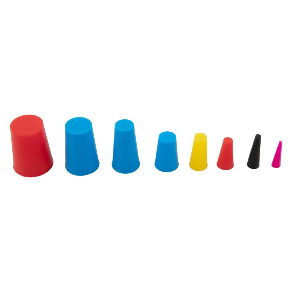 105Pcs Silicone Cone Set for Efficient Masking in Powder Coating Processes