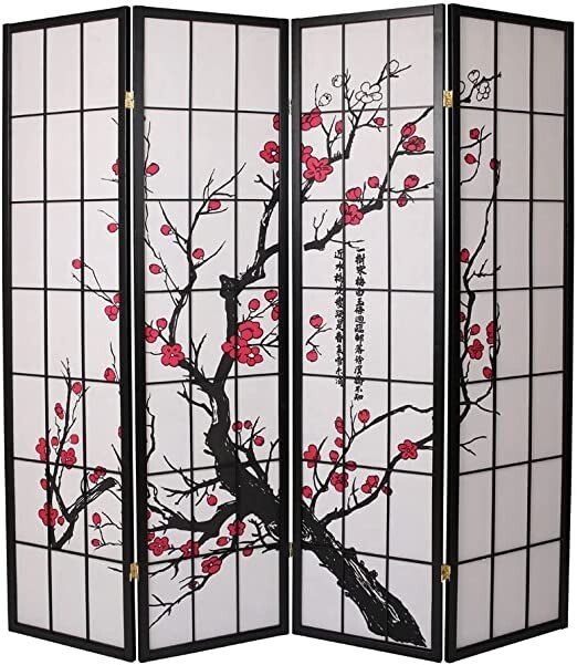 Plum Blossom Design Room Divider panel ( free shipping )