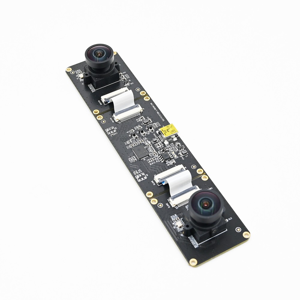 1080P USB Camera Module Dual Lens 2MP Synchronous Same Frame,Baseline Adjustable
