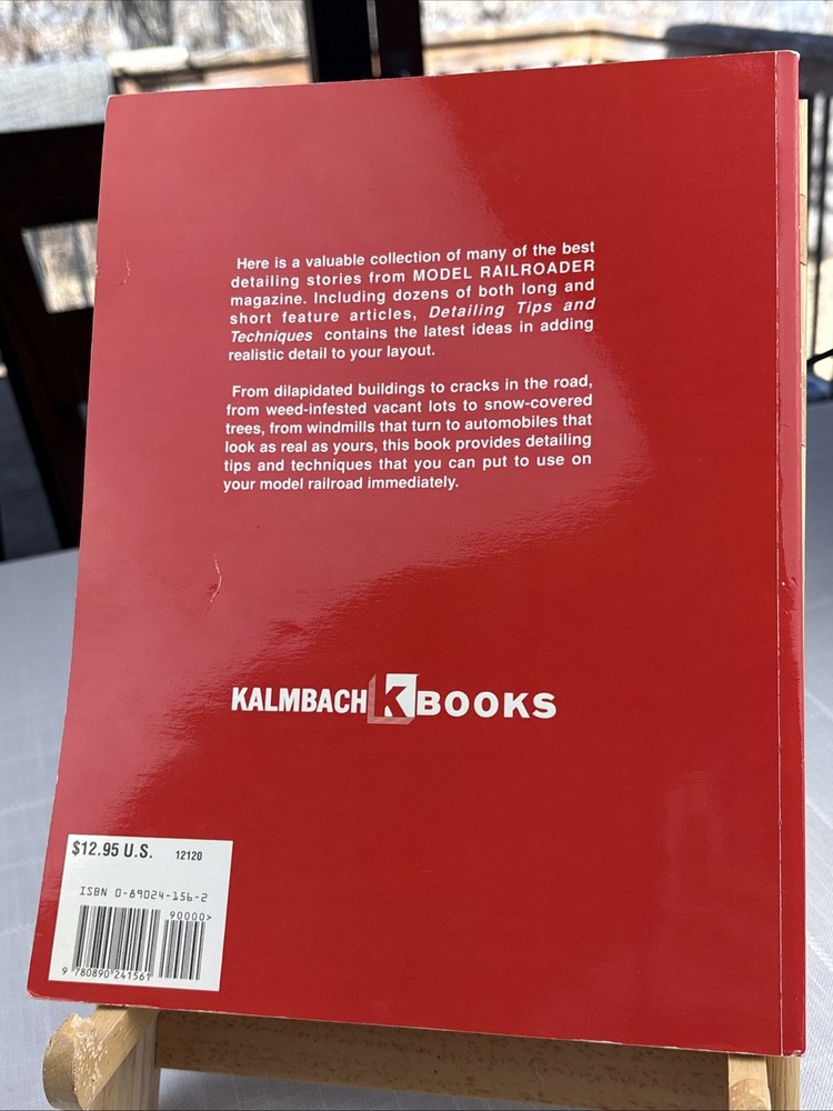 Detailing Tips And Techniques From Model Railroader (Bob Hayden) Handbook No. 35
