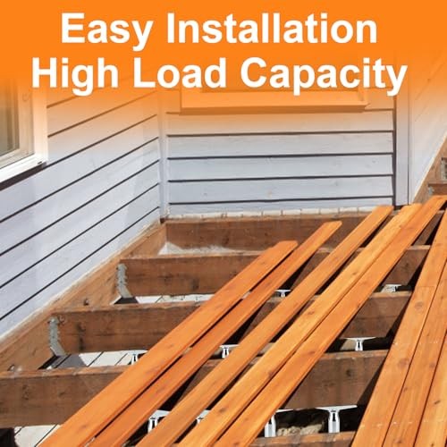 2 Pack Adjustable Support Jack for The Floor,Deck 2Pack/3.5-6inch