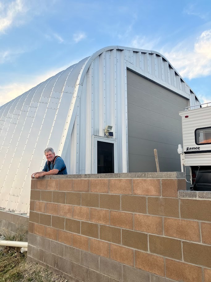 25x20x13 Engineered Steel Building Kit | DuroSPAN Clear-Span Arch with End Walls