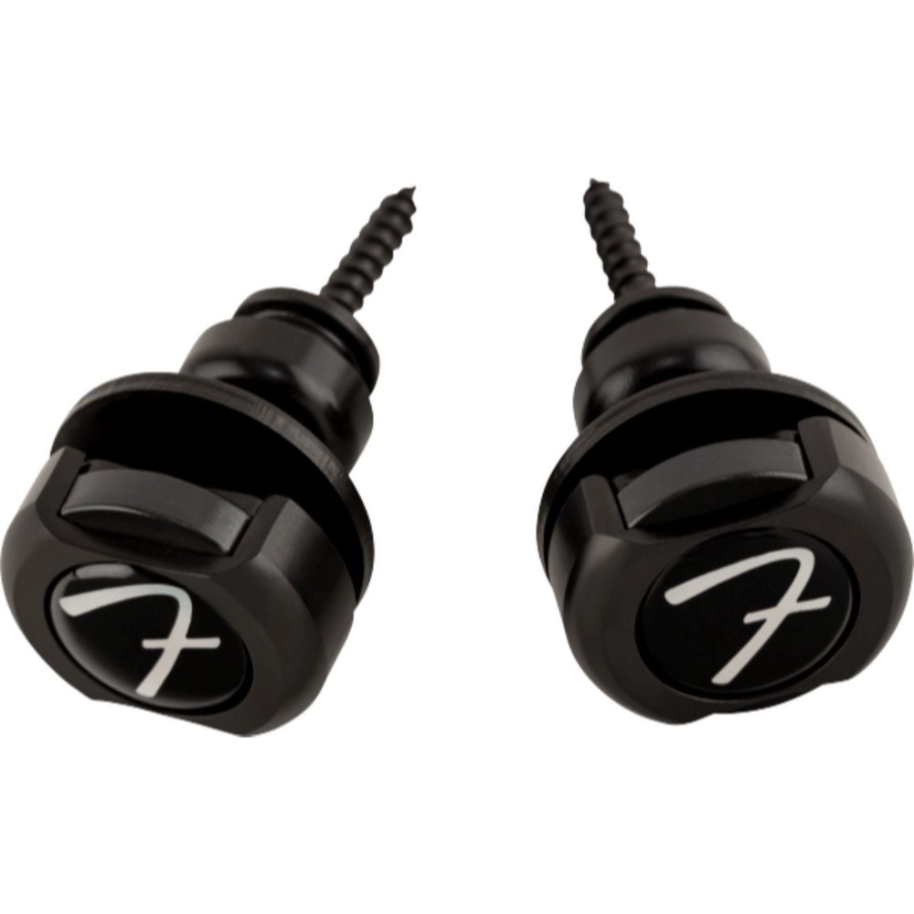 Fender Infinity Guitar Strap Locks and Buttons, Black