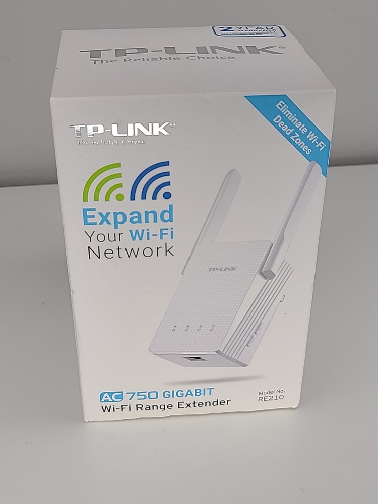 TP-LINK AC750 WiFi Range Extender - RE210