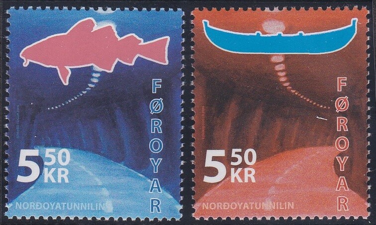 Faroe #473-474 MNH