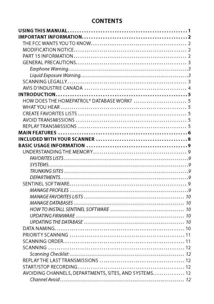 Uniden SDS200 Instructions Operating Manual User Guide Coil Bound
