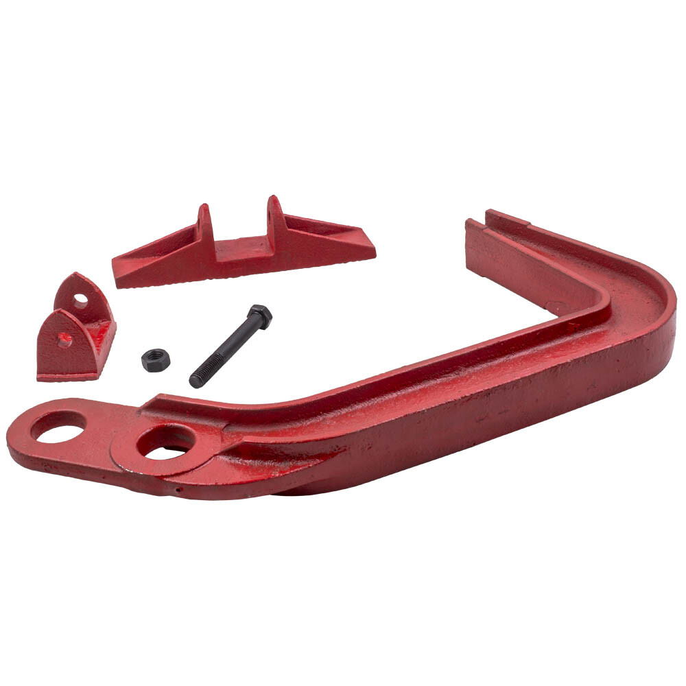 6 Ton Auto Body Frame Jumbo Deep Hook Pulling Clamp Set Fast hook Up Red