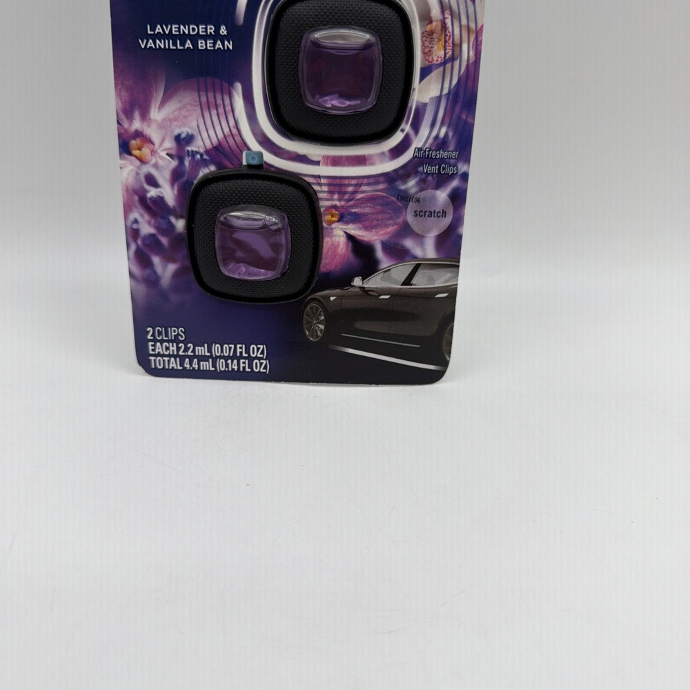 Febreze Car Vent Clip Downy Calm Scent 2 Count 3 Pack